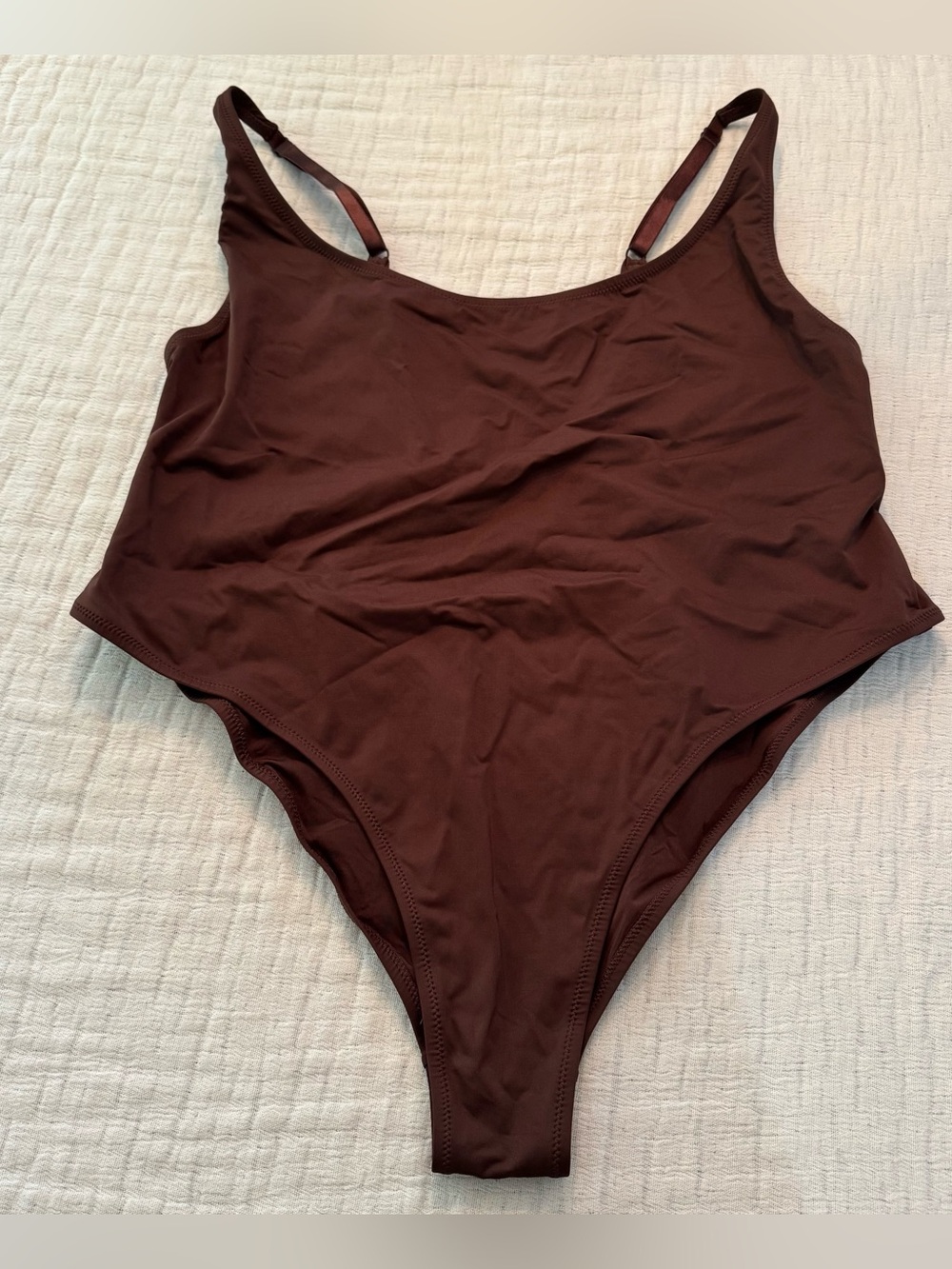 Skims Swim One Piece Brown size 4x